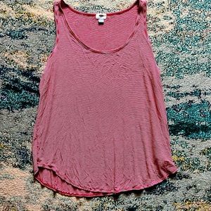 Old navy striped luxe tank top XXL